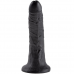 KING COCK - 7 DILDO PRETO 17.8 CM