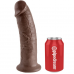 KING COCK - 10 DILDO MARROM 25.4 CM