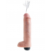 KING COCK - PÊNIS EJACULADOR NATURAL REALISTA 25.40 CM