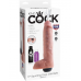 KING COCK - PÊNIS EJACULADOR NATURAL REALISTA 27.94 CM