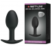 PRETTY LOVE - PLUG ANAL DE SILICONE 6.5 CM PRETO