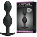 PRETTY LOVE - BOLAS ANAIS DE SILICONE 12.5 CM PRETAS