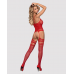 OBSESSIVE - F214 BODYSTOCK VERMELHO S/M/L