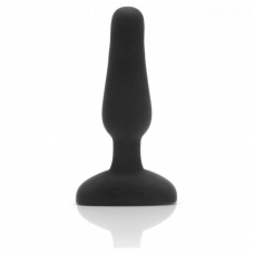 B-VIBE - PLUG ANAL DE CONTROLE REMOTO NOVICE PRETO