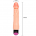 BAILE - VIBRADOR REALISTA FLEXÍVEL 25 CM