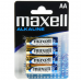 MAXELL - BATERIA AA LR6 BLISTER*4 EU