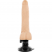 BASECOCK - VIBRADOR DE CONTROLE REMOTO NATURAL REALISTA COM TESTÍCULOS 20 CM