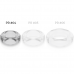POWERING - ANEL PARA PÊNIS SUPER FLEXÍVEL E RESISTENTE 3,8CM PR04 TRANSPARENTE