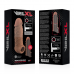 VIRILXL - EXTENSÃO DE PÊNIS DE SILICONE LÍQUIDO V7 MARROM