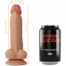 CYBER SILICOCK STRAP-ON JUDE SILICONE LÍQUIDO COM 3 ANÉIS GRÁTIS