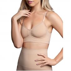 BYE-BRA - MEDIUM CONTROL SUTI SEM PONTOS BEIGE TAMANHO XL