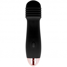DOLCE VITA - VIBRADOR RECARREGÁVEL TRÊS PRETO 7 VELOCIDADE