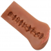 CALIFORNIA EXOTICS - BOUNDLESS VULVA STROKER PELE CARAMELO