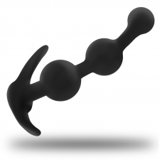 OHMAMA - PLUG ANAL CURVO DE SILICONE 13 CM