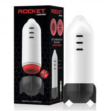 JAMYJOB - ROCKET MASTURBATOR TECNOLOGIA DE COMPRESSO SUAVE E VIBRAO