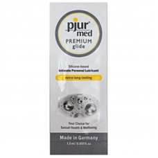 PJUR - LUBRIFICANTE DE SILICONE MED 1.5 ML