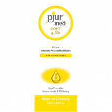 PJUR - LUBRIFICANTE DE SILICONE MED SOFT GLIDE 1.5 ML