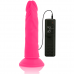 DIVERSIA - DILDO FLEXÍVE COM VIBRAÇÃO 23 CM - ROSA