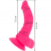 DIVERSIA - VIBRAÇÃO FLEXÍVEL DIVERSIA 21,5 CM - ROXO