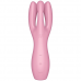 SATISFYER - VIBRADOR THREESOME 3 ROSA