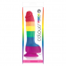 ORGULHO - BANDEIRA LGBT DILDO 15 CM
