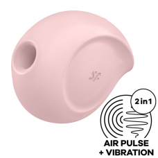 SATISFYER - ESTIMULADOR E VIBRADOR SUGAR RUSH ROSA