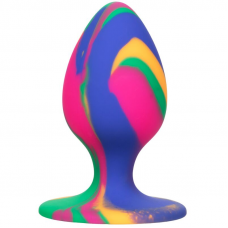 CALIFORNIA EXOTICS - CHEEKY MÉDIO TIE-DYE PLUG ANAL