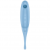 SATISFYER - ESTIMULADOR E VIBRADOR DE PULSO TWIRLING PRO AIR AZUL