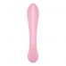 SATISFYER - VIBRAO HÍBRIDA TRIPLE OH ROSA