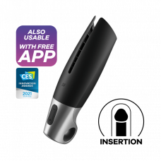 SATISFYER - MASTURBADOR POWER PRETO
