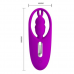 PRETTY LOVE - ESTIMULADOR DE COELHO SELVAGEM PARA CALAS COM CONTROLE REMOTO LILAC
