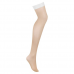 OBSESSIVE - CALZE S814 BIANCO L/XL