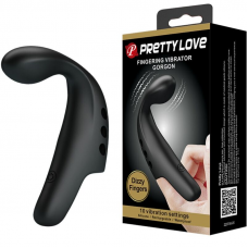 PRETTY LOVE - DEDAL VIBRADOR GORGONA PRETO