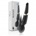 BLACK&SILVER - MASSAGEADOR DE SILICONE RECARREGÁVEL BECK E SUCÇÃO PRETO