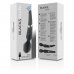 BLACK&SILVER - MASSAGEADOR DE SILICONE RECARREGÁVEL BECK E SUCÇÃO PRETO