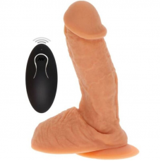 GET REAL - PELE VIBRANTE DE SILICONE DILDO
