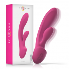 INTENSE - VIBRADOR LUIGI COELHO ROSA SILICONE LÍQUIDO
