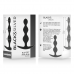 BLACK&SILVER - CORRENTE DE BOLA ANAL RUPERT 10 CM