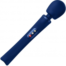 FUN FACTORY - VIM SILICONE RECARREGVEL VIBRANTE PESO RUMBLE WAND MIDNIGHT BLUE