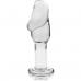 NEBULA SERIES BY IBIZA - MODELO 6 ANAL PLUG VIDRO BOROSILICADO 12,5 X 4 CM TRANSPARENTE