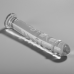 NEBULA SERIES BY IBIZA - MODELO 16 DILDO VIDRO BOROSILICADO 18,5 X 3 CM TRANSPARENTE