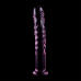 NEBULA SERIES BY IBIZA - MODELO 16 DILDO VIDRO BOROSILICADO 18,5 X 3 CM ROSA