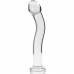 SÉRIE NEBULA BY IBIZA - MODELO 18 DILDO VIDRO BOROSILICADO 18,5 X 3,5 CM TRANSPARENTE
