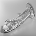 NEBULA SERIES BY IBIZA - MODELO 19 DILDO VIDRO BOROSILICADO 18,5 X 4 CM TRANSPARENTE
