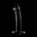 NEBULA SERIES BY IBIZA - MODELO 19 DILDO VIDRO BOROSILICADO 18,5 X 4 CM TRANSPARENTE