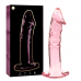NEBULA SERIES BY IBIZA - MODELO 19 DILDO VIDRO BOROSILICADO 18,5 X 4 CM ROSA