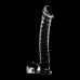 NEBULA SERIES BY IBIZA - MODELO 23 DILDO VIDRO BOROSILICADO 21,5 X 4 CM TRANSPARENTE