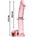 NEBULA SERIES BY IBIZA - MODELO 23 DILDO VIDRO BOROSILICADO 21,5 X 4 CM ROSA