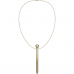 IBIZA - ESTIMULADOR DE BOLSO CLITÓRICO COLAR CARREGADOR USB 12 MODOS DE VIBRAO DOURADO 12,2 X 1,5