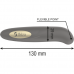 IBIZA - ESTIMULADOR DE CLITÓRIS CARREGADOR USB 10 MODOS DE VIBRAO DOURADO 13 X 2,9